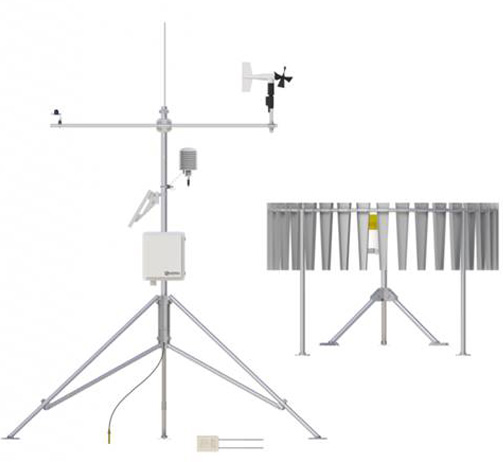 Метеостанция профессиональная универсальная, продвинутый комплект, модель MetPRO